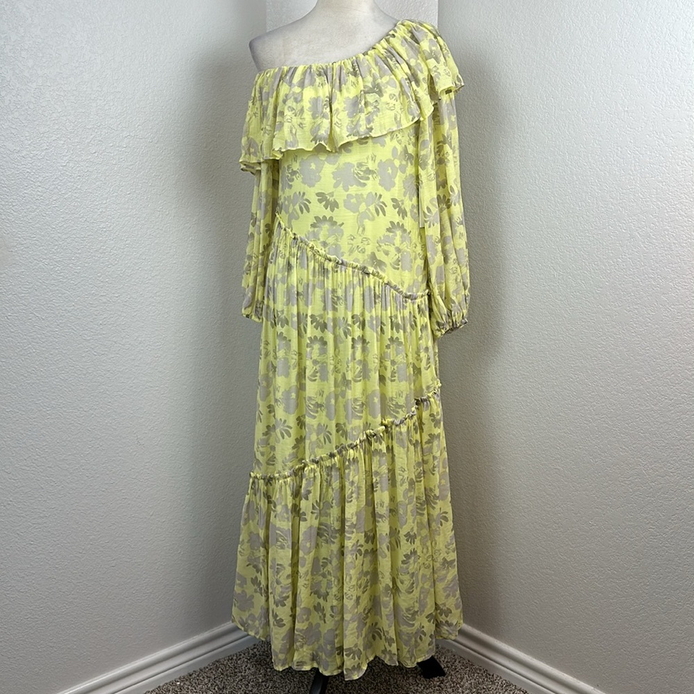 Revolve X ASTR The Label KAYLANI Tiered MIDI DRESS Size Small NWT - Picture 7 of 14